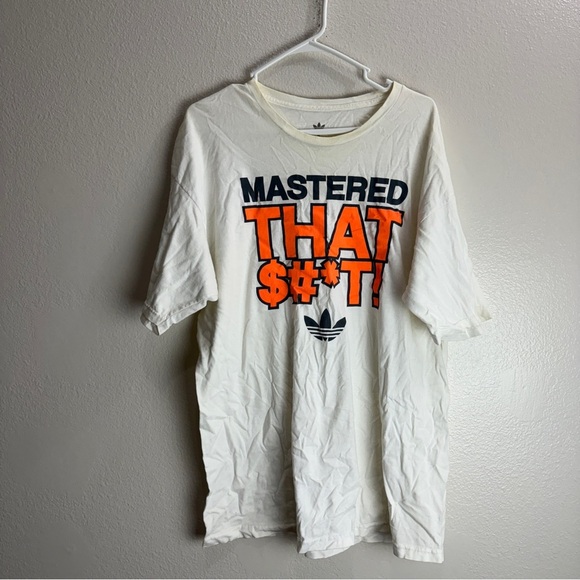 Adidas Mastered That Shirt Vintage Size XL - Picture 1 of 7